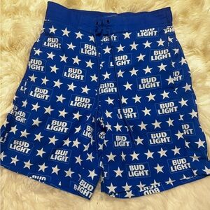 Bud Light Blue Men's Swim Shorts
